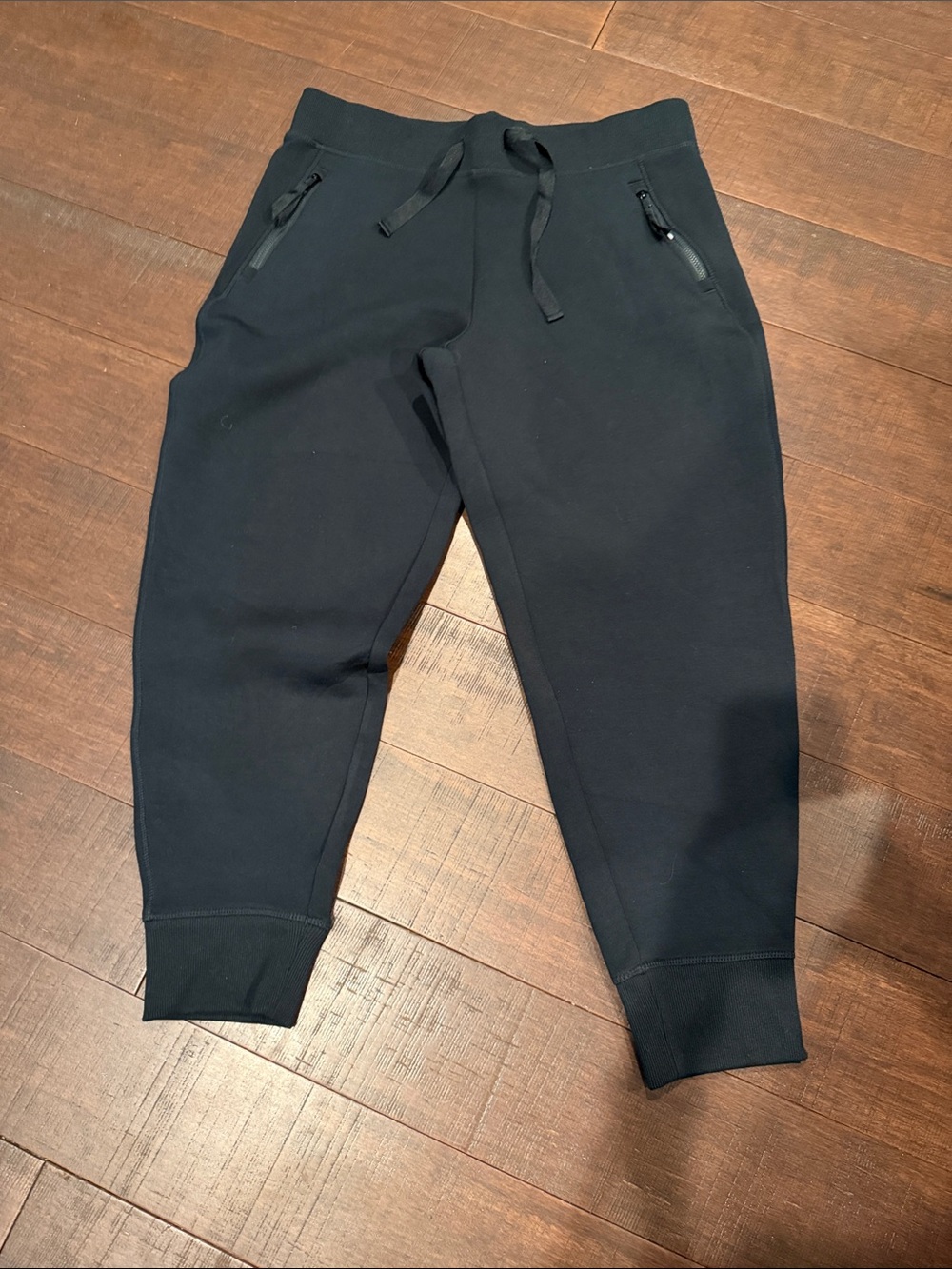 Kirkland Signature Black Scuba Jogger Sweatpants with Zip Pockets-  NWOT
